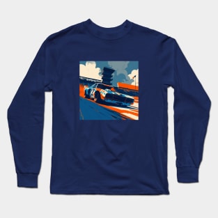 70s Race Car Long Sleeve T-Shirt